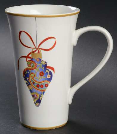 Paisley Ornaments Latte Mug