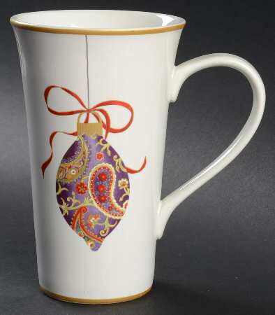 Paisley Ornaments Latte Mug