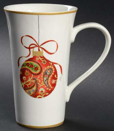 Paisley Ornaments Latte Mug