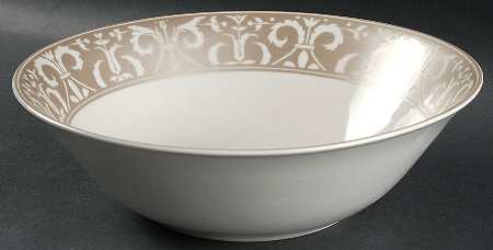 Vertoni Pewter 10" Round Vegetable Bowl
