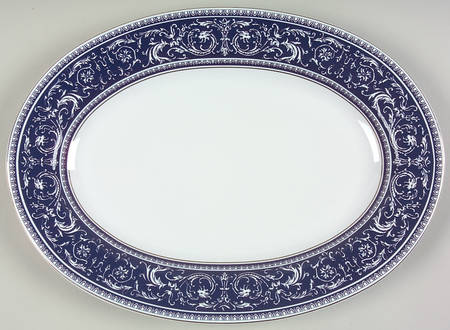 Star of David 14" Oval Serving Platter