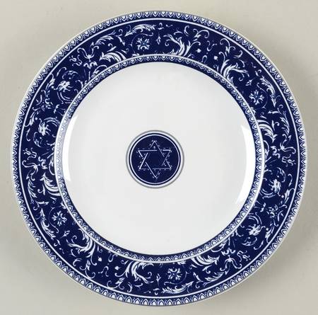 Star of David Appetizer Plate