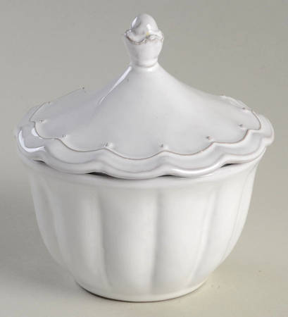 Bella Bianca Sugar Bowl & Lid