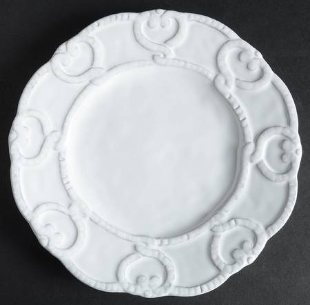 Bella Bianca Salad Plate