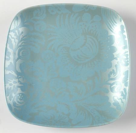 Paradise Chintz Stone Blue Salad Plate