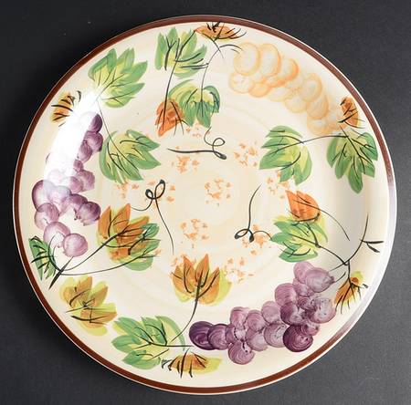 Grape Medley Dinner Plate by Alco