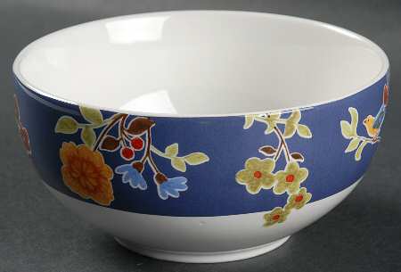 Bird Delight Purple Soup/Cereal Bowl