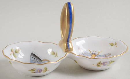 Giftware Twin Salt Dip W/Center Handle