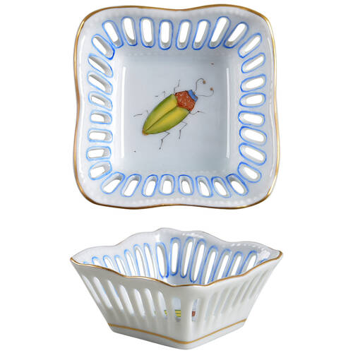 Giftware 2" Pierced Square Dish