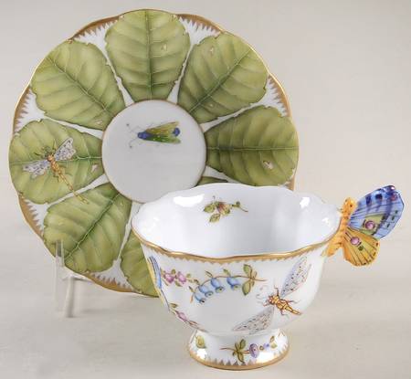 Giftware Footed Demitasse Cup & Saucer Set