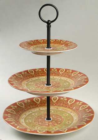 Kashmir 3 Tiered Serving Tray (DPM1,SPM1,BBM1)
