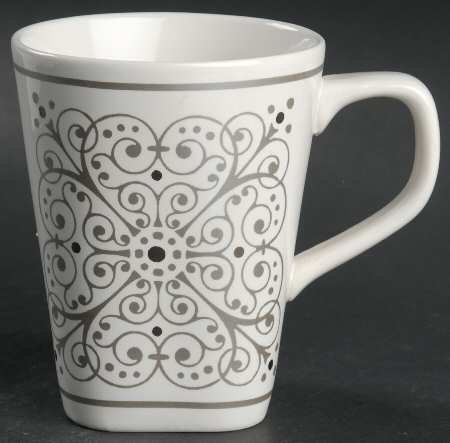 Contessa Platinum Mug by 222 Fifth (PTS)