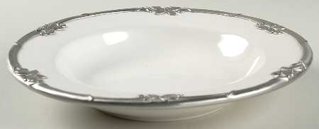 Butterfly Large Rim Soup Bowl