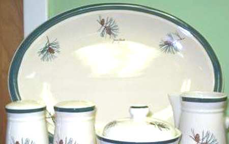 Pine (Cabin Series) 12" Oval Serving Platter
