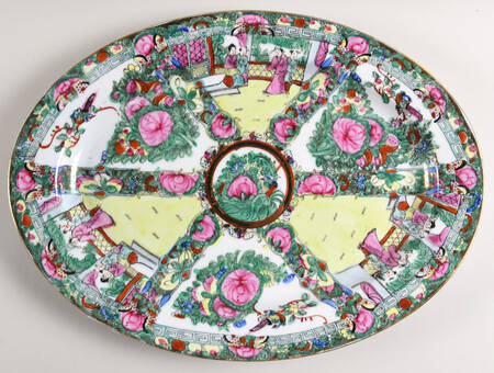 AFJ14 16" Oval Serving Platter