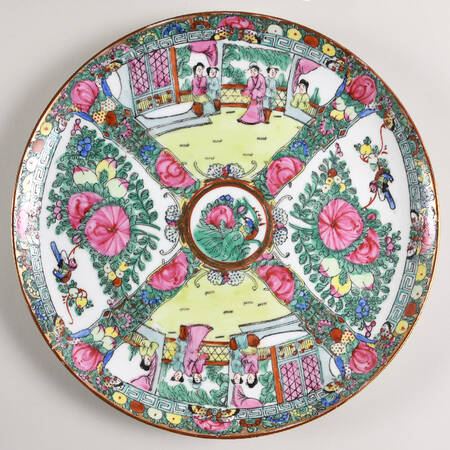 AFJ14 12" Chop Plate (Round Platter)
