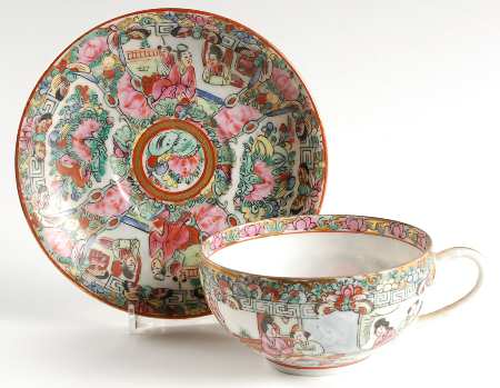 AFJ14 Flat Cup & Saucer Set