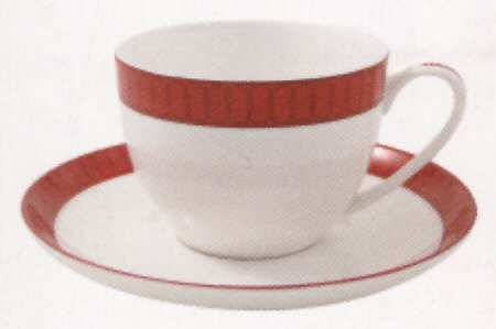 Madison Flat Cup & Saucer Set