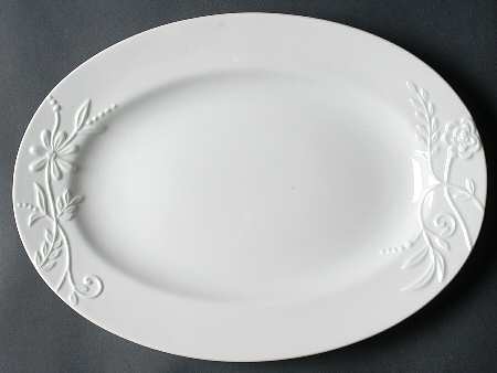 Romance 14" Oval Serving Platter