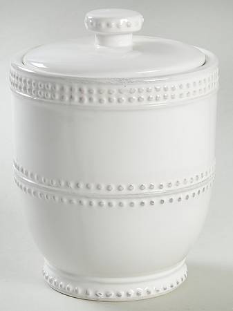 Bianca Bead Small Canister & Lid
