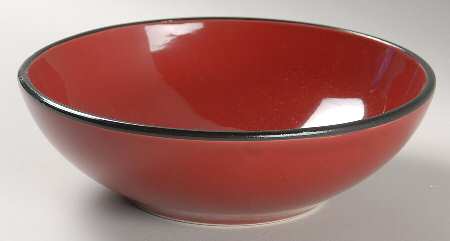 Classic Piping Red Soup/Cereal Bowl
