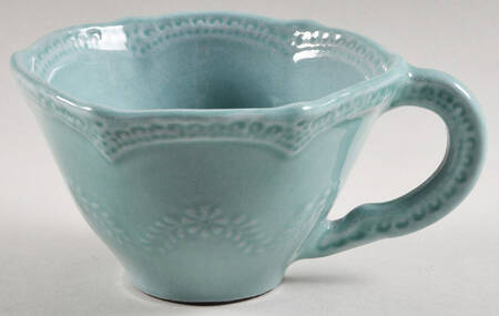 Merletto Aqua Flat Cup