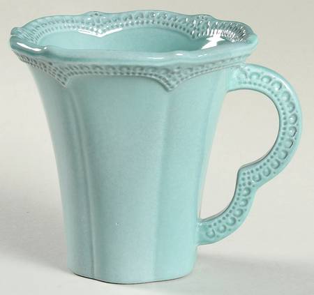 Merletto Aqua Mug