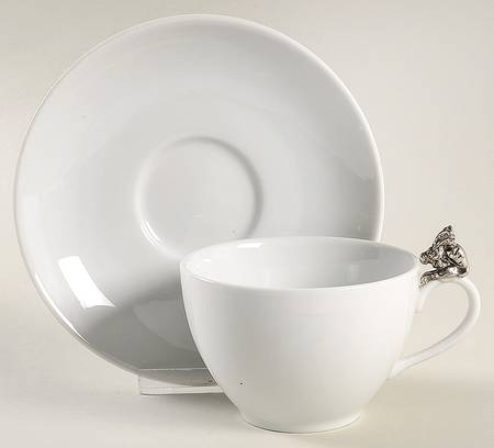 Giardino (White with Pewter Lids) by Arte Italica