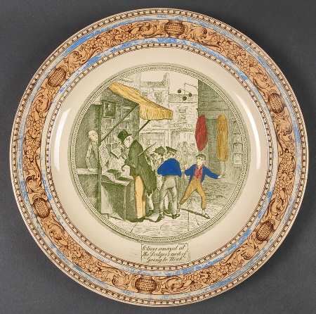 Dickens Blue by Adams China