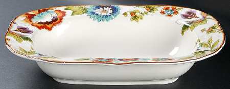 Bella Vista 11" Oval Vegetable Bowl