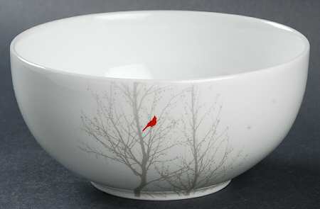 Winter Cardinal Soup/Cereal Bowl