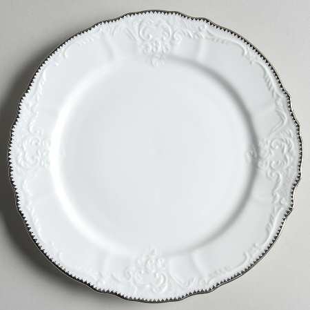 Simply Anna Platinum (Czech Republic) Salad Plate