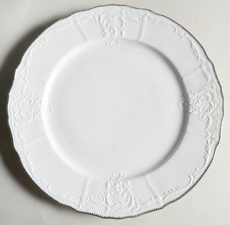 Simply Anna Platinum (Czech Republic) Service Plate (Charger)
