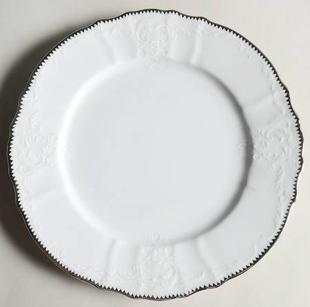 Simply Anna Platinum (Czech Republic) Dinner Plate