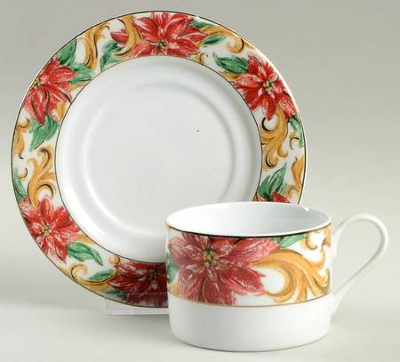 Flat Cup & Saucer Set