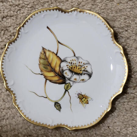 Autumn Leaf Bread & Butter Plate