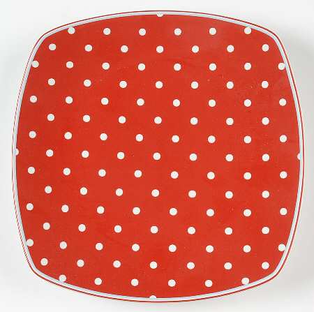 New Country Square Salad Plate