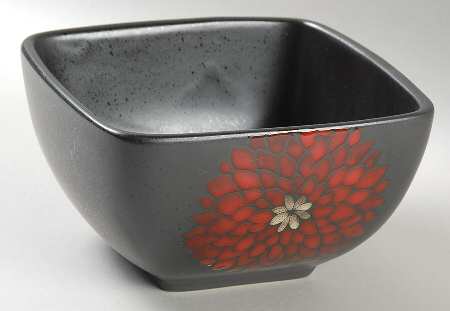 Asiana Red Soup/Cereal Bowl