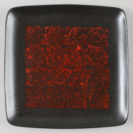 Yardley Red Dinner Plate