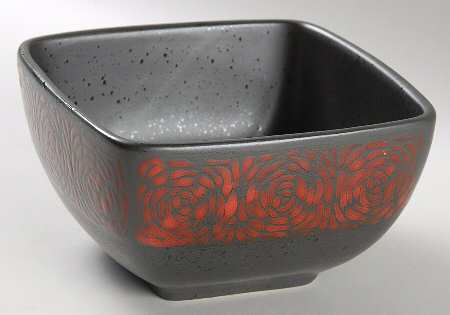 Yardley Red Soup/Cereal Bowl