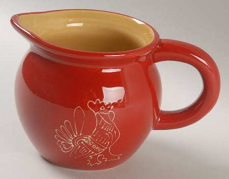 Red Rooster Creamer