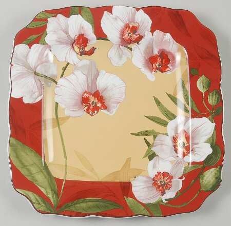 Savannah Breeze Square Dinner Plate