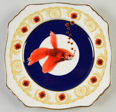 Nature Table Square Salad/Dessert Plate