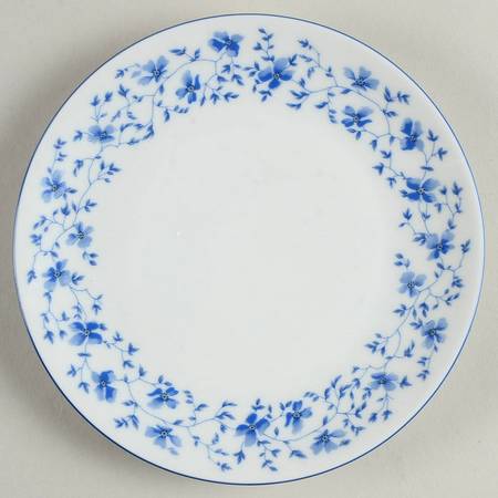 Blue Flowers (Blue Trim, Coupe) by Arzberg