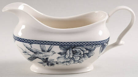 Adelaide Blue and White Gravy Boat