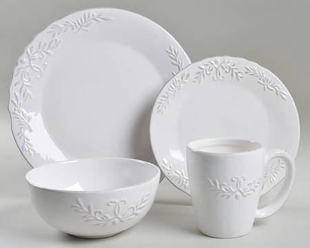 Bianca Laurel 4 Piece Place Setting