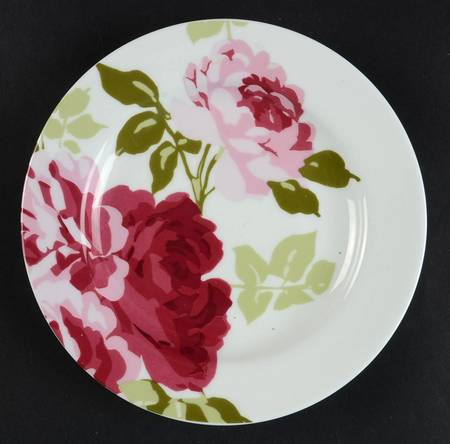 Summer Rose Bread & Butter Plate