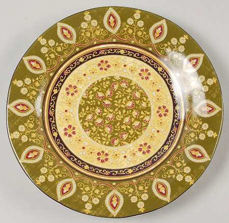Kashmir Green Salad Plate
