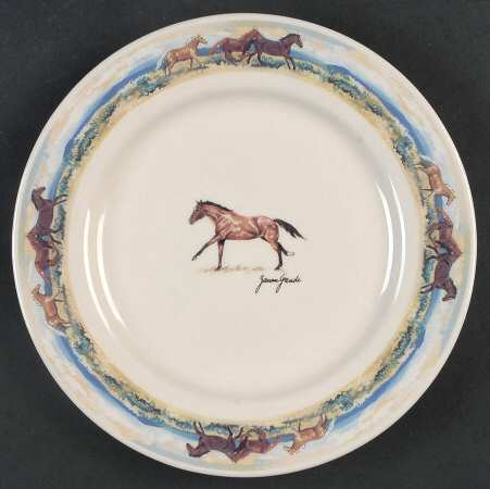 Western Horse with Scenic Rim by Anglers Expressions