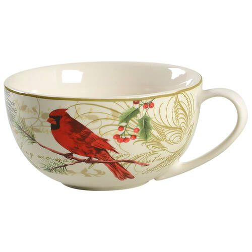 Holiday Wishes Soup Mug by 222 Fifth (PTS)